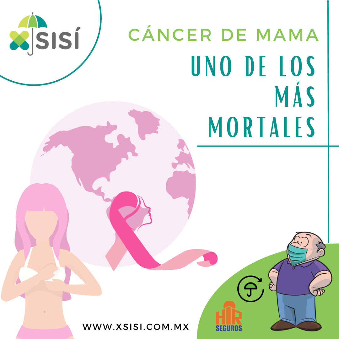 CÁNCER DE MAMA, UNO DE LOS MÁS MORTALES